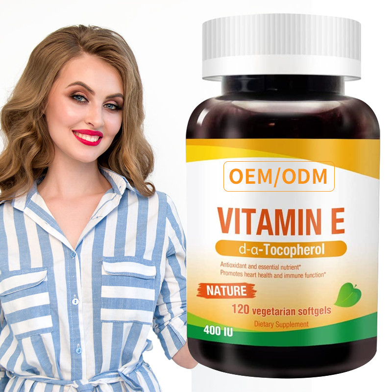 Multivitaminは400のIU 100 Softgels皮のカプセルのビタミンEを以上3か月の供給白くする
