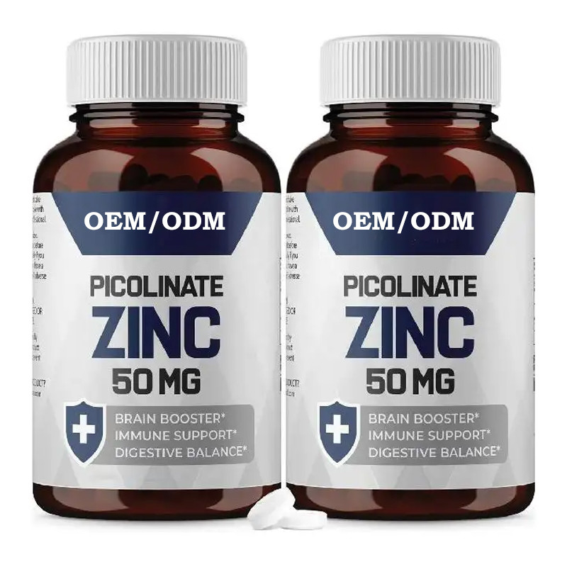 OEM 亜鉛ピコリナート 30mg 免疫機能の成長のための吸収性の良いサプリメント
