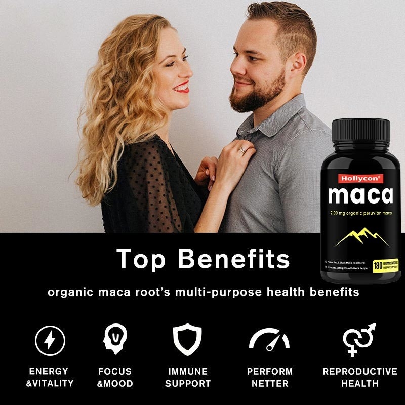HACCPはOEMの倍力エネルギー人の女性のための有機性Macaの根のカプセルを補う