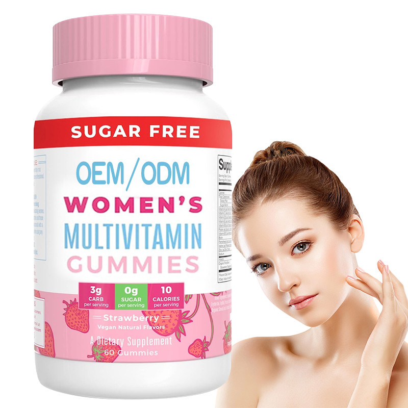 有機性原料の毛の皮が付いている免疫サポート毎日の女性のMultivitaminのビタミンおよび粘着性釘付けするため