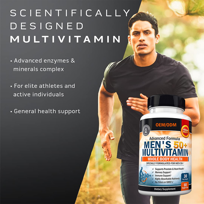 エネルギー焦点の性能亜鉛カルシウム マグネシウムのMultivitaminのカプセルのための注文の味の人のMultivitamin