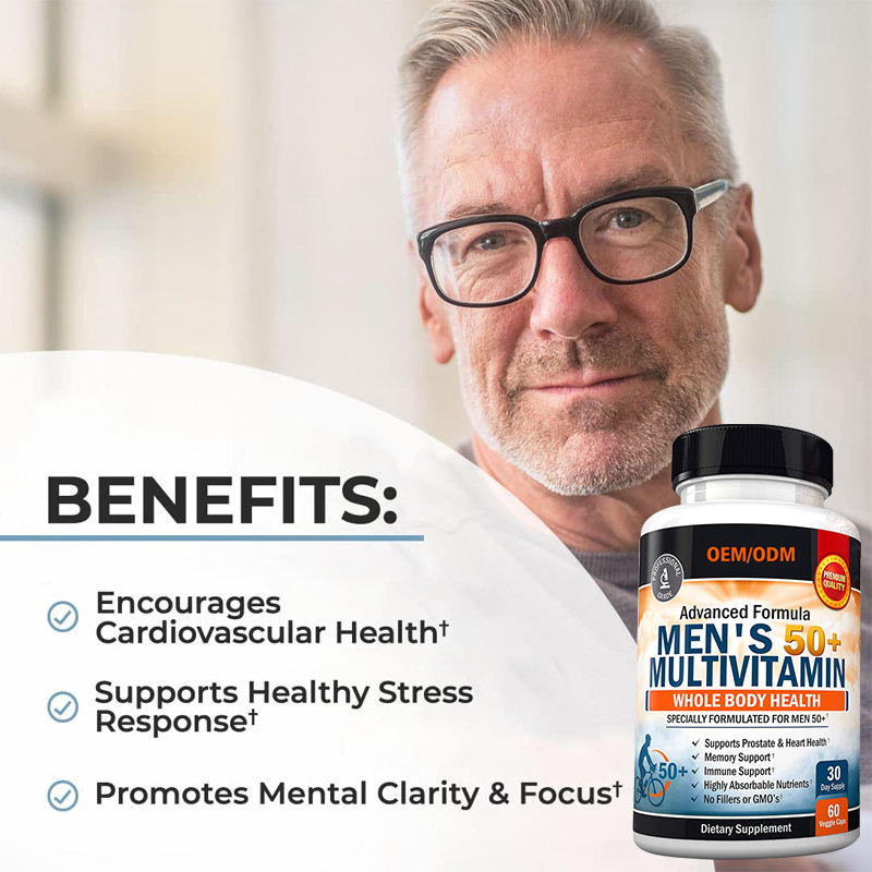 エネルギー焦点の性能亜鉛カルシウム マグネシウムのMultivitaminのカプセルのための注文の味の人のMultivitamin