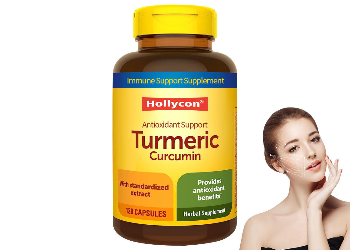 ODM カルキュミンのカプセル 120pcs 関節快適さと脳機能サポートサプリメント