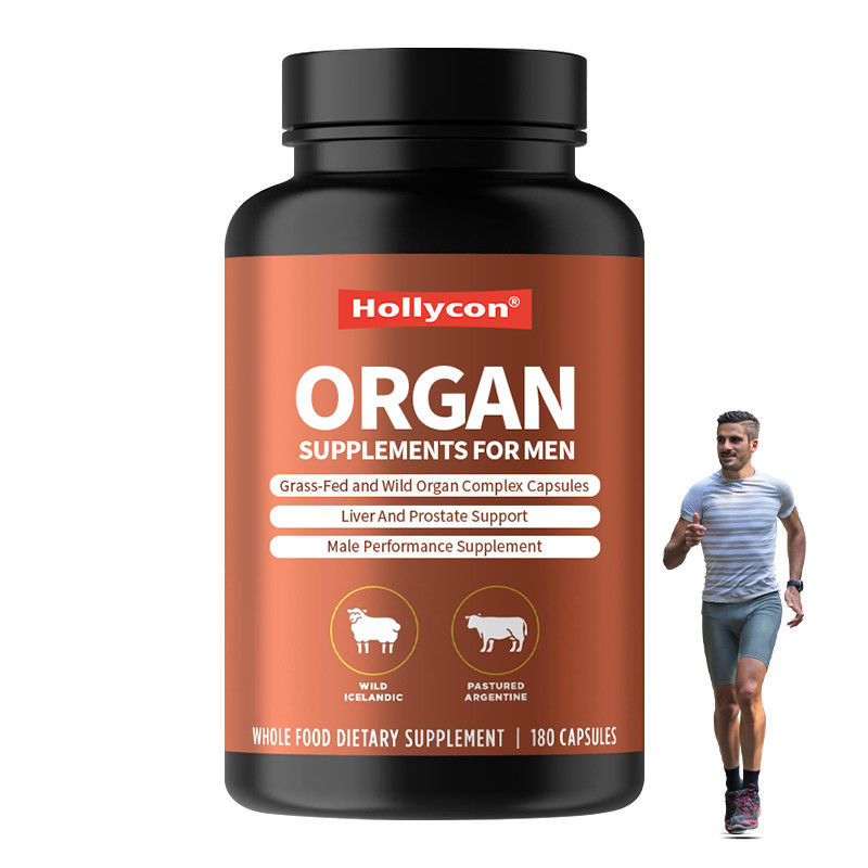 男性のための臓器補給 草食と野生臓器複合体 カプセル 前立腺サポート 男性パフォーマンス補給品