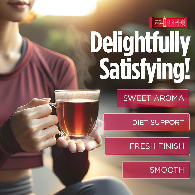 痩せ方 インスタントティー パケット 食事補助 オーロン茶 ビタミン ガルシニア 移動中のインスタントスティック