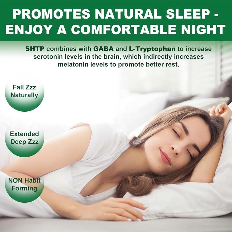 OEM 5 - HTP GABA スリープガム 自然睡眠 脳と関節をリラックス GABAサプリメント