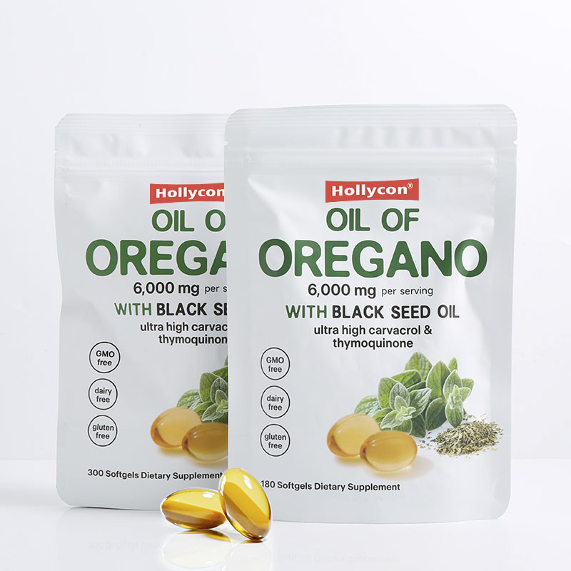 オーガニック オレガノ オイル ソフトジェル 6000mg オレガノ オイル ソフトジェル 免疫 サポート
