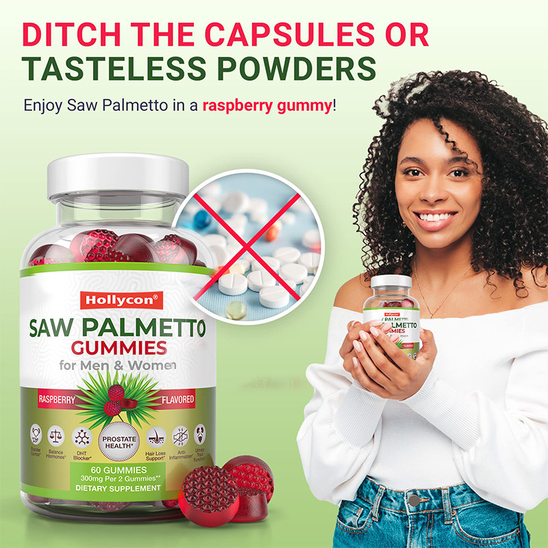 男性と女性のための Saw Palmetto 歯磨き粉 ホルモンバランス Saw Palmetto サプリメント