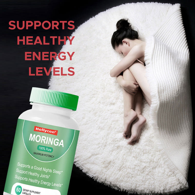 モリンガ 粉末 カプセル 6000mg モリンガ オリーフェラ 独占 混合物 関節 サポート