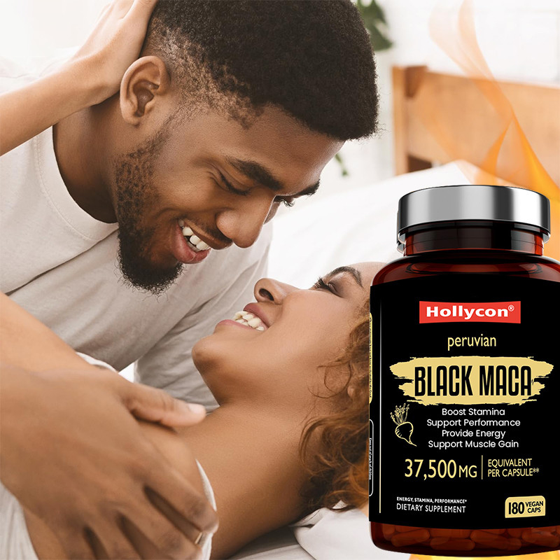 マカ根カプセル 耐久性を高める 750mg ブラックマカ抽出物 エネルギーを供給する