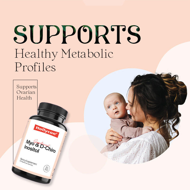 ホルモンバランスのためのイノシトールサプリメント ミオイノシトールとD-チロ イノシトール カプセル