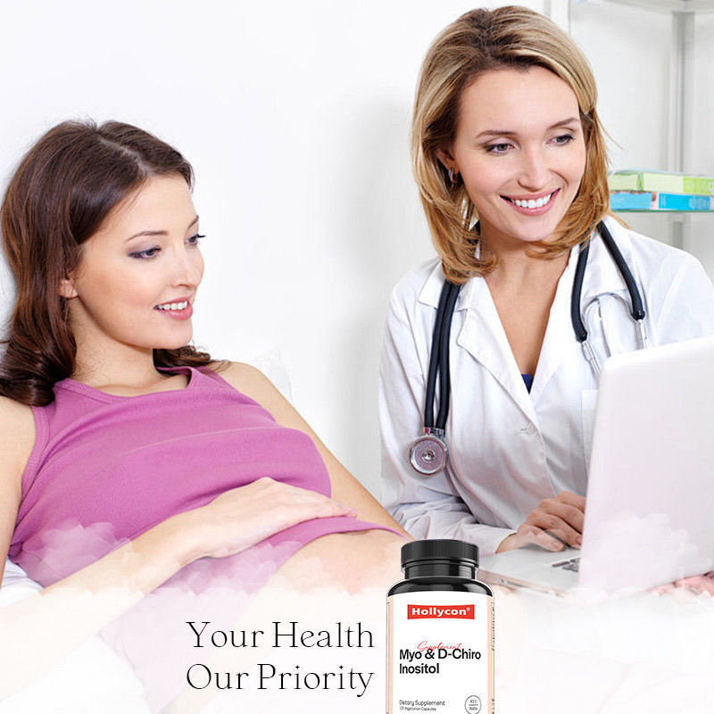 ホルモンバランスのためのイノシトールサプリメント ミオイノシトールとD-チロ イノシトール カプセル