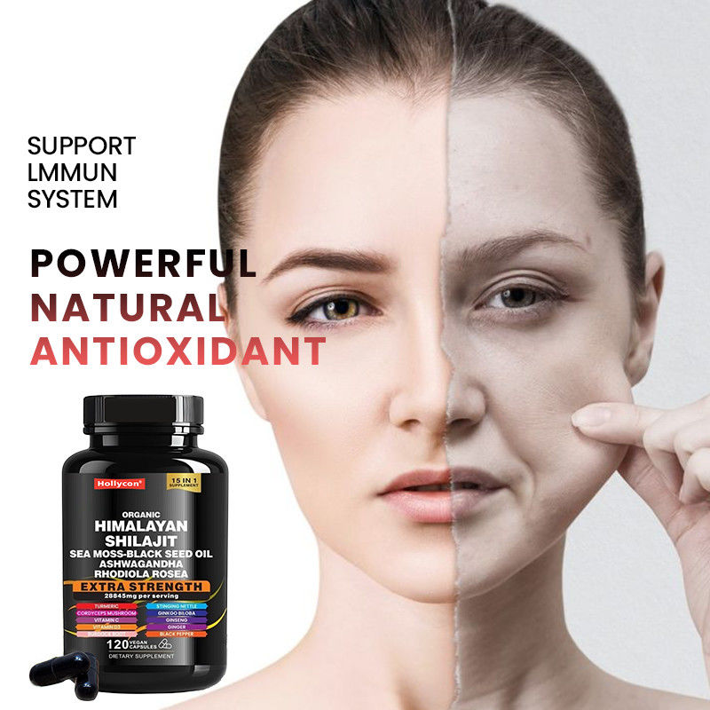 OEM 有機純ヒマラヤシラジット カプセル 免疫力サポート シラジット カプセル