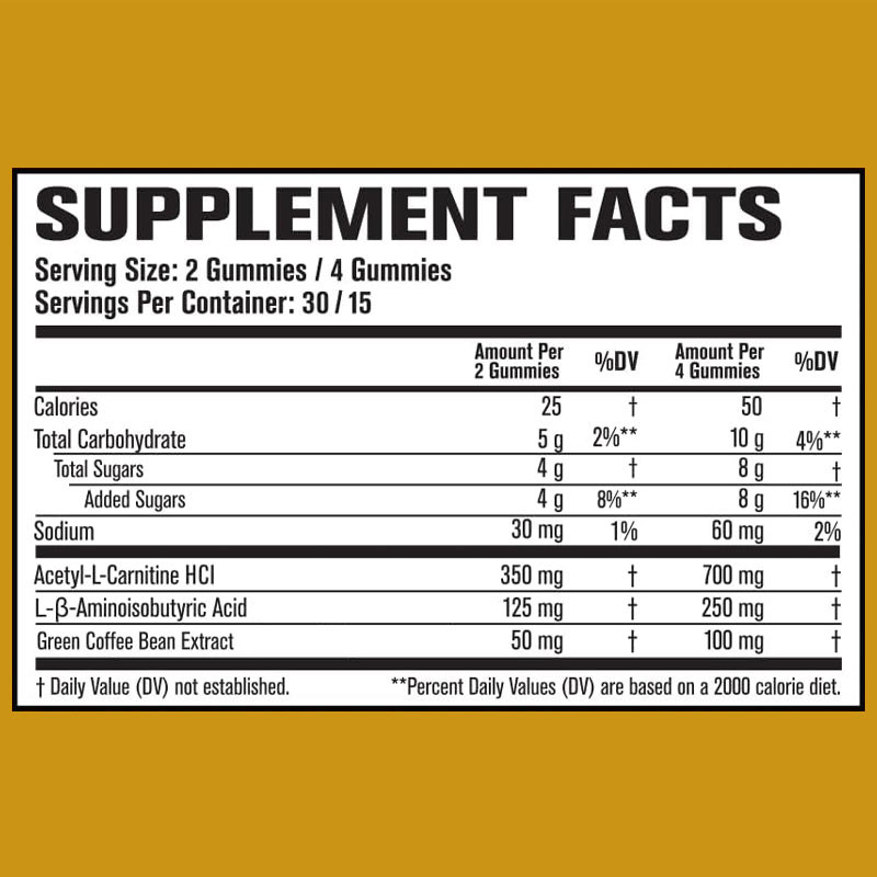 OEM 熱性脂肪燃焼剤と食欲抑制剤 アセチル-L-カルニチンHCL,ミトバーン,減量ガム