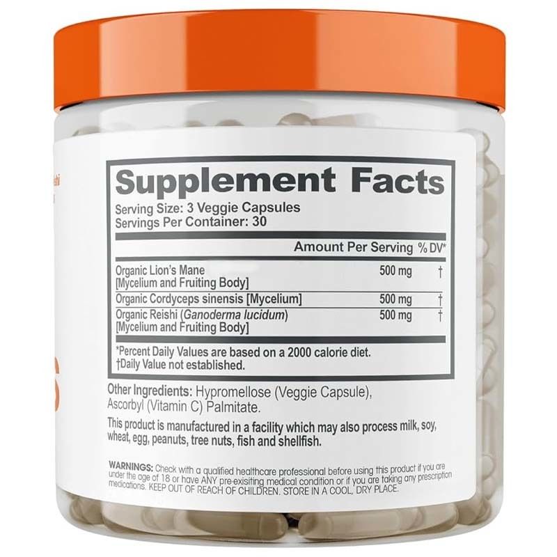 工場 支持 清晰度 集中 抗酸化ストレス 総合的な健康 活力 ライオンマーン 認知 ビタミン カプセル