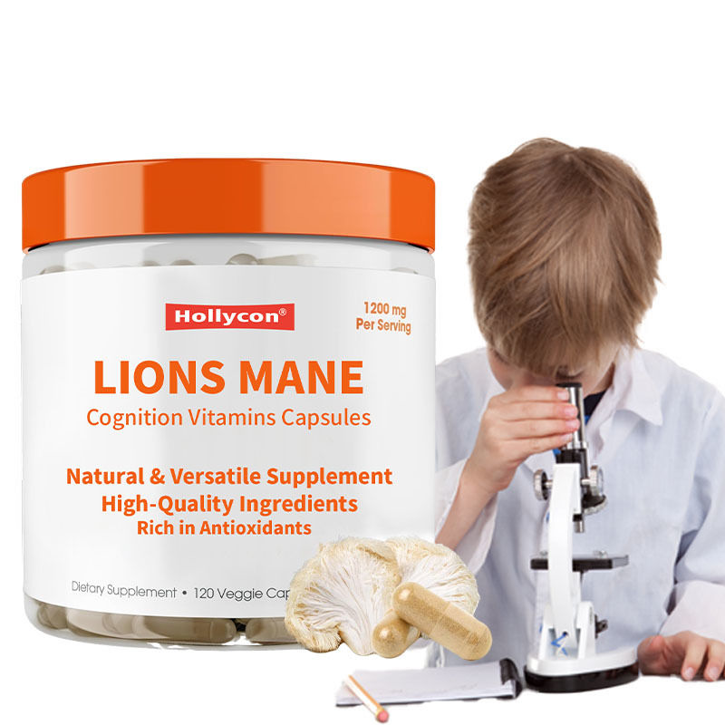 工場 支持 清晰度 集中 抗酸化ストレス 総合的な健康 活力 ライオンマーン 認知 ビタミン カプセル