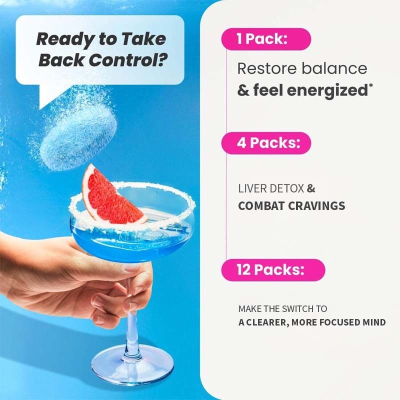 ファクトリー肝臓デトックス、渇望との戦い、肝臓の健康、アルコール渇望対策サプリメント、アルコール代替発泡錠