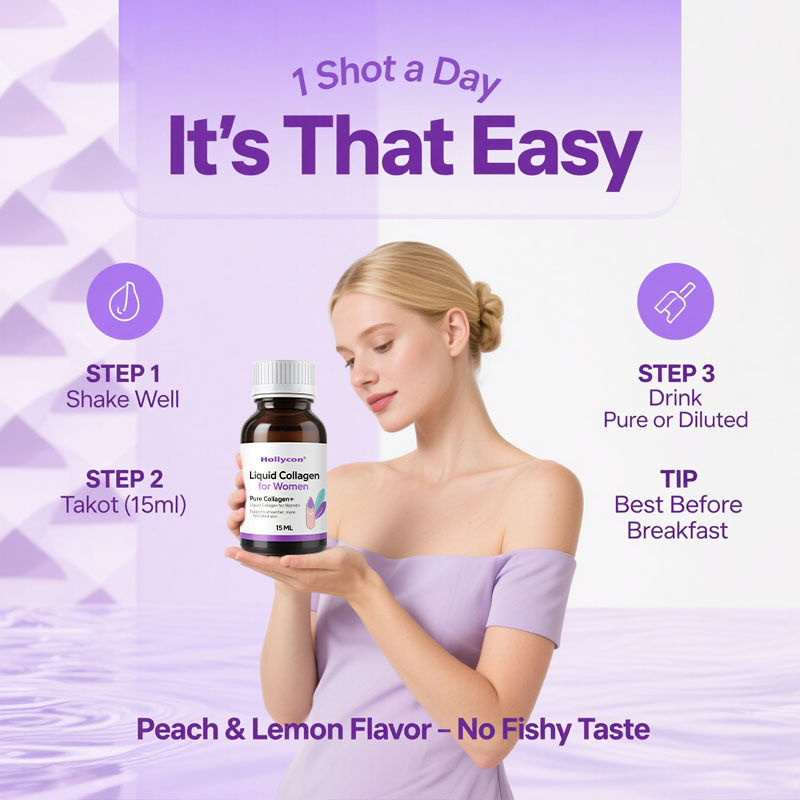 女性用の純粋なコラーゲン+液体コラーゲン - 放射皮膚、髪と爪の健康のための4000mgの海洋ペプチド - ヒアルロン酸、ビタミンE