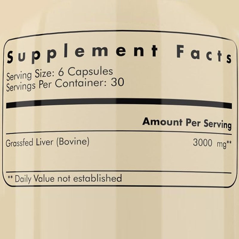 OEM 冷凍乾燥肝臓 健康サプリメント メタボリック 健康 全身 ウェルネス 免疫関節サポート 草食牛肉肝臓カプセル