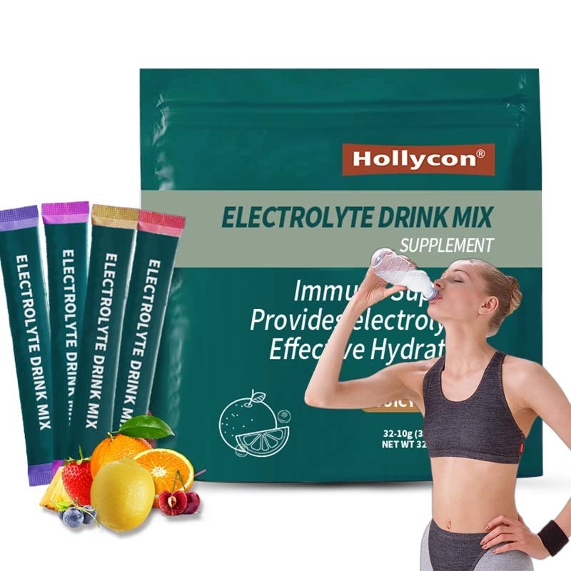 OEM Electrolytes Powder Packets Essential  Energy Electrolytes Effective Quick Hydration in Single Serve Electrolyte Drink Mix