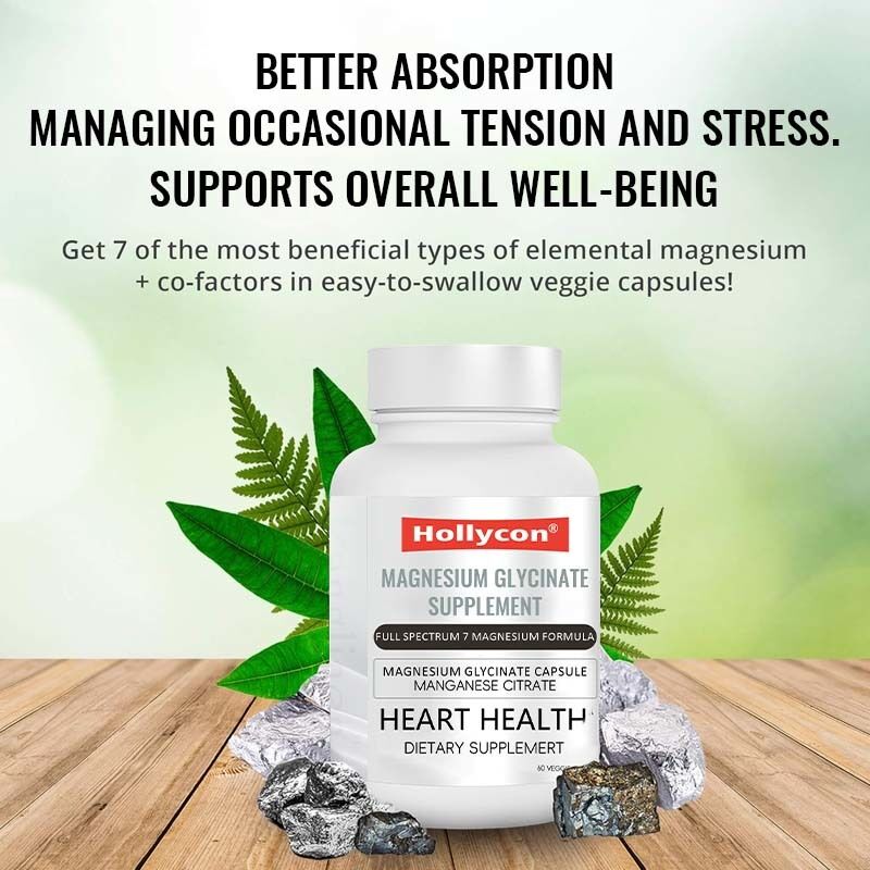 OEM マグネシウムグリシネート サプリメント 睡眠 筋肉 心臓の健康 マグネシウム複合体 マンガンクエン酸マグネシウム グリシネートカプセル