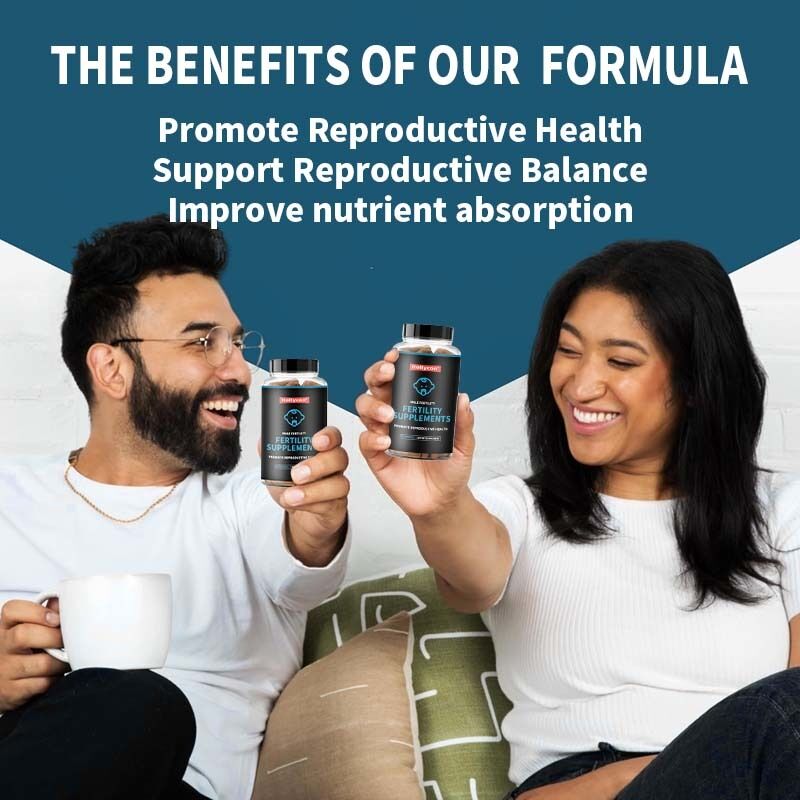 OEM男性不妊治療ブースター 妊娠前 理想的な精子数 運動性 強さ アシュワガンダ マグネシウム & 亜鉛 妊活サプリメント