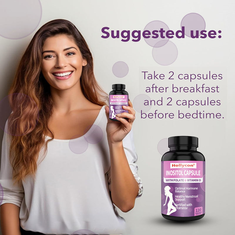 OEMプレミアム イノシトールサプリメント イノシトールプラス比 女性のための健康なホルモンバランス&健康な卵巣サポート イノシトールカプセル