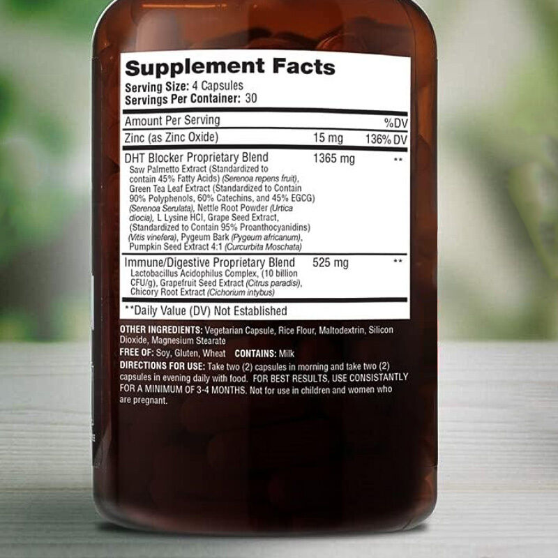 男性と女性のための遺伝的脱毛のためのOEM育毛サプリメント 脱毛制御 免疫システム 育毛カプセル