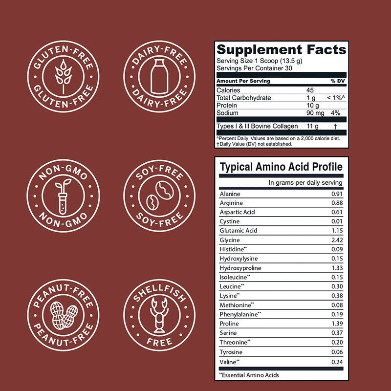 OEM コラーゲンペプチドパウダー ヘア スキン ネイル 関節サポート タイプ I & III グラスフェッド コラーゲン サプリメント チョコレート コラーゲンパウダー