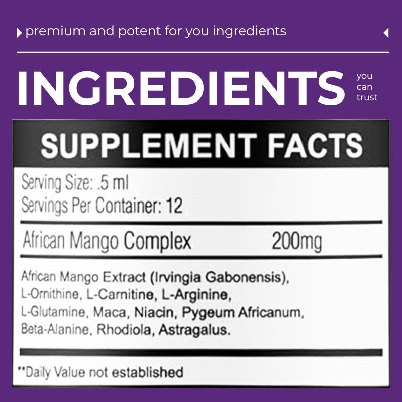 Plant-Based Nutrient Liquid Drops for Keto Internal Cleansing Support with Customized Flavor in 60ml Bottle