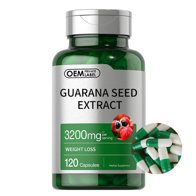 草の脂肪質のカッターはGuaranaの種のエキス3200mgを補う