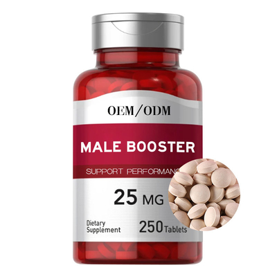 商標のブスターの男性は補足ODMを錠剤にする
