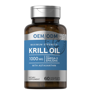 OEMのハラールはコレステロールを減らすための魚油のオメガ3 Softgels Epa Dhaの補足を