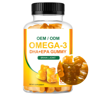 完全菜食主義者DHA EPAオメガ3 Softgels グミの補足の頭脳の接合箇所は保護する