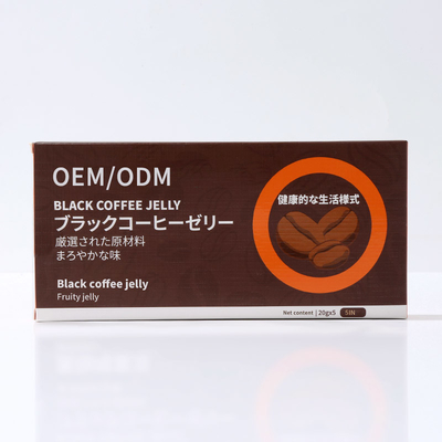 大人の精神ブスターのためのOEM ODMブラック・コーヒーのゼリーの補足