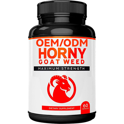 ODMの男性の強化は角質のヤギの雑草のカプセルを補う