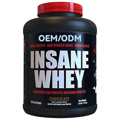 2.2gはOEM蛋白質の粉80のバルク隔離集団の濃縮物の100%の金本位の乳しよう蛋白質を補う