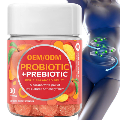 女性のスキン ケアおよびProbiotics Gummiesは消化力を促進する