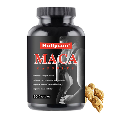 今は人および女性の性と生殖に関する健康のためのMaca 500 mgを90のカプセル補う