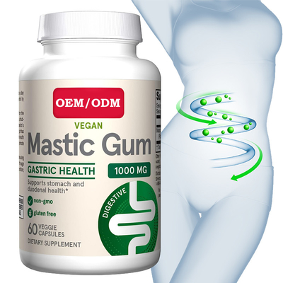 OEMのマスチック ゴムは1000mg胃腸健康の免疫および口頭健康を要約する