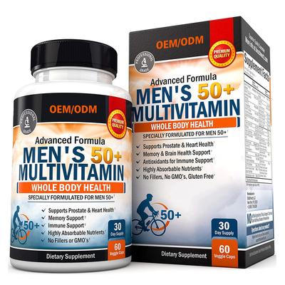 エネルギー焦点の性能亜鉛カルシウム マグネシウムのMultivitaminのカプセルのための注文の味の人のMultivitamin