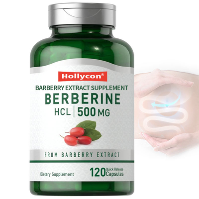 FDA Berberineは500mg Barberryのエキスの心血管の草の補足のBerberine HCLを要約する
