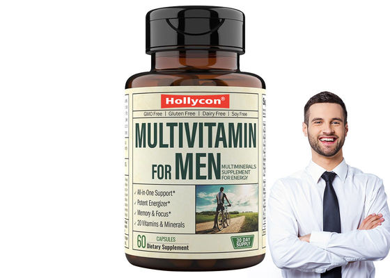 プライベート・レーベル 30日間 多種ビタミン サプリメント 男性用 多種ビタミン カプセル