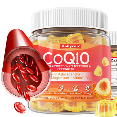 CoQ10 ビタミンD3 を含むガム 筋肉骨の健康と認知機能