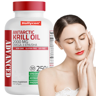 南極クリル油 総合的な健康を支援する 2000mg 南極クリル油 軟剤