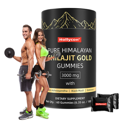 純粋なヒマラヤ・シラジット・ガミー 400mg ヒマラヤ・シラジット・ガミー エネルギーを高めるために