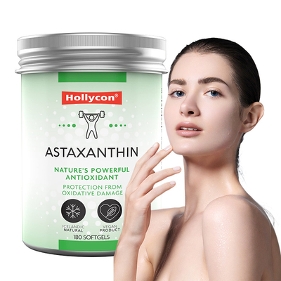 OEM アイスランド アスタキサンチン ソフトゲル 皮膚 健康 12mg アスタキサンチン ソフトゲル