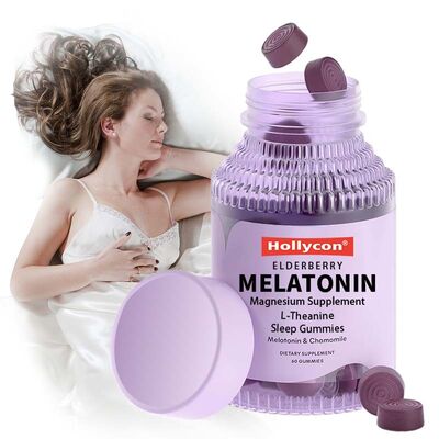ファクトリーメラトニンスリープグミ L-テアニン夜間睡眠補助剤入眠をサポート